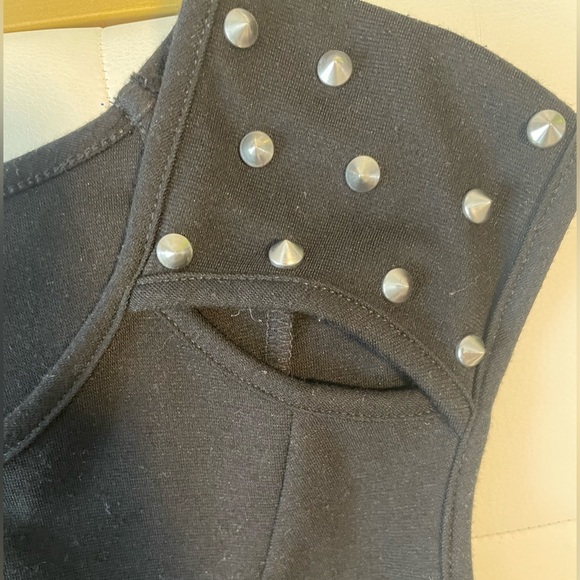 Soprano Studded Shoulder Bodycon Dress - Picture 2 of 5